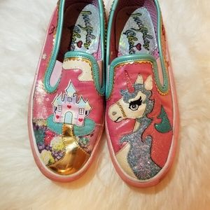 Irregular Choice Misty's Castle slip on sneakers